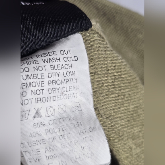 Women's Harley Davidson Embroidered Full-Zip Sweater in Green, Size XL - Picture 9 of 10